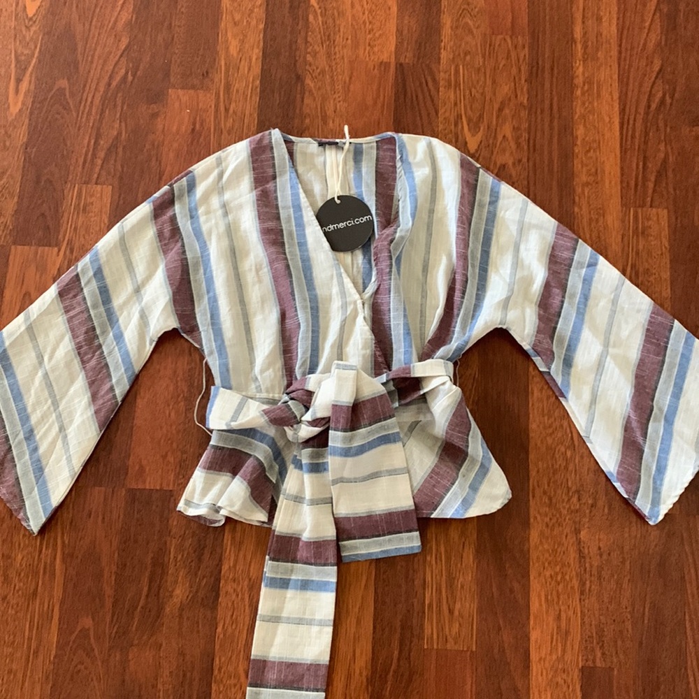 Vici linen top NWT